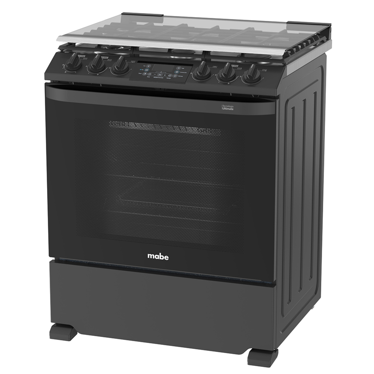 Estufa de Piso 76 cm (30 pulgadas) Black Slate Mabe - EMH7614DATMBS0 ...