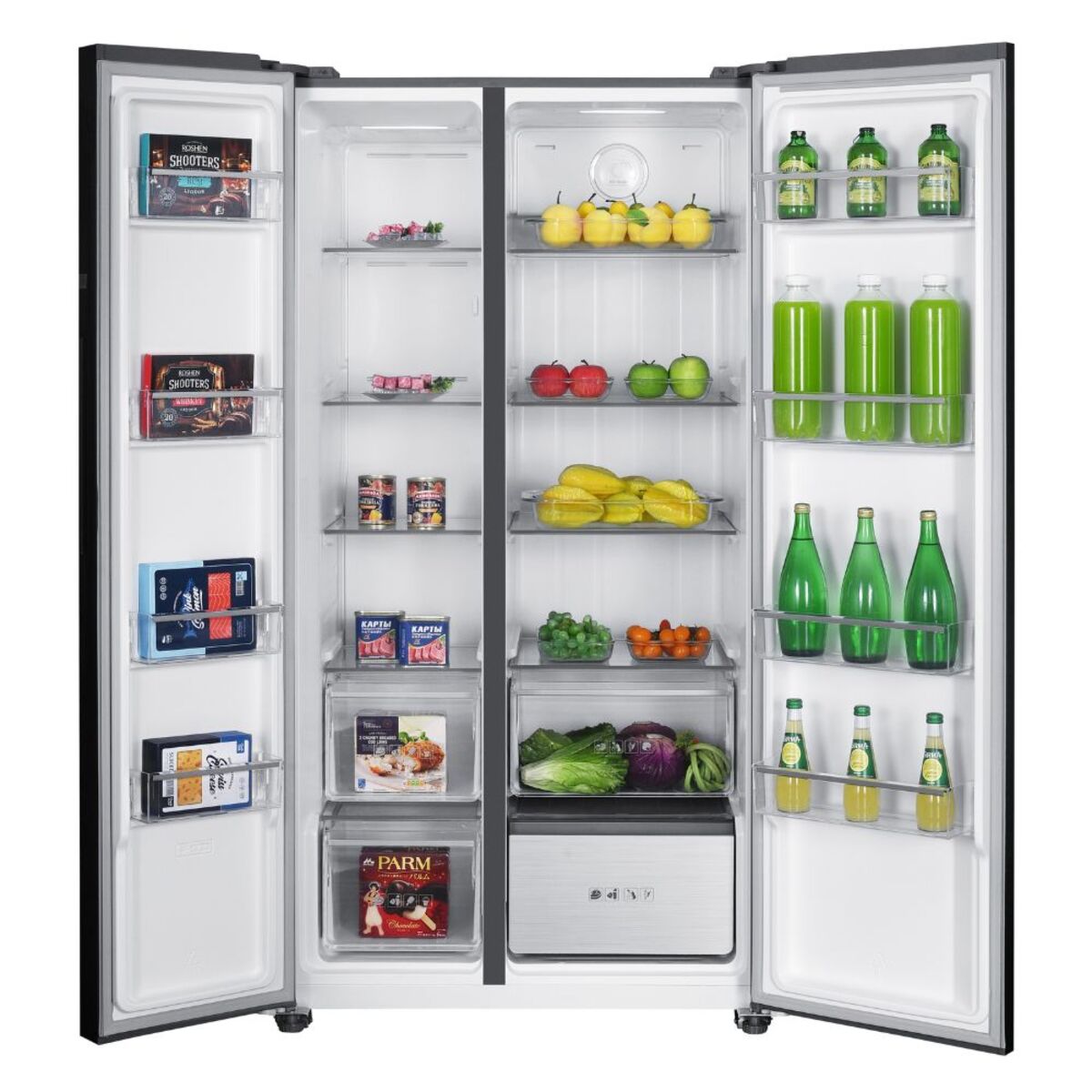 Refrigerador Side by side 22.3 pies cúbicos (631 L) White glass Mabe ...