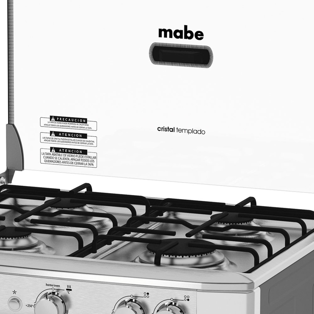 Cocina de piso a gas de 60 cm gris mabe - CMP6015SG0, Cocinas, Cocina