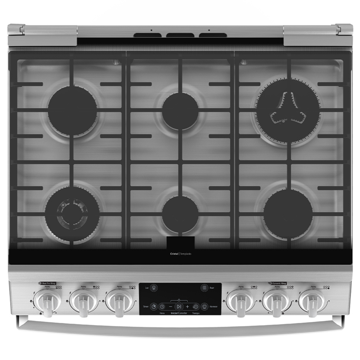Estufa de Piso 76 cm (30 pulgadas) Inoxidable Mabe - EMH7614DATSS0