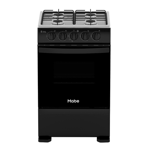 MABE COCINA DE PISO A GAS 51 CM NEGRO MABE - CMC5100NA1