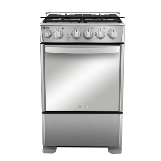 MABE COCINA DE PISO A GAS 55 CM INOX MABE - CMC5540FX1