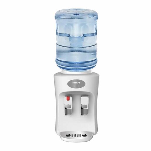 Dispensador de agua de mesa de 2 llaves blanco mabe - DAMYPRB0