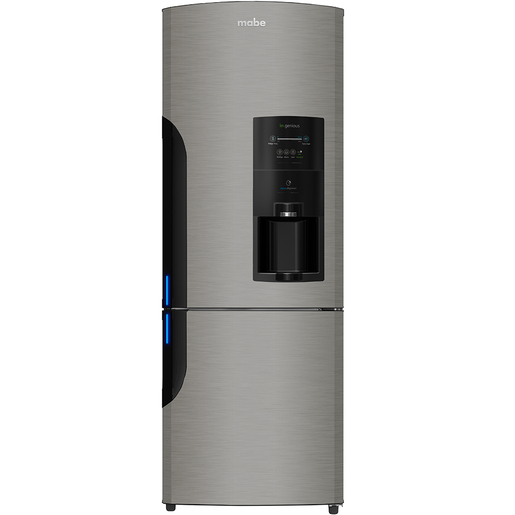 Refrigerador Bottom Freezer 400 L Inox Mate Mabe - RMB400IBMRM0