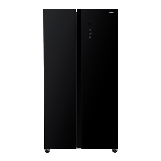 Refrigeradora Side by Side No Frost Inverter 581 L Netos Black Glass Mabe - MSD631LKLNG0