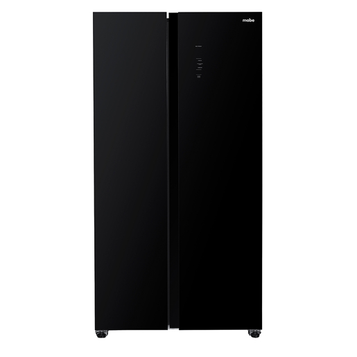 Refrigeradora Side by Side No Frost 631 L Brutos Black Glass Mabe - MSL631LKLNG0