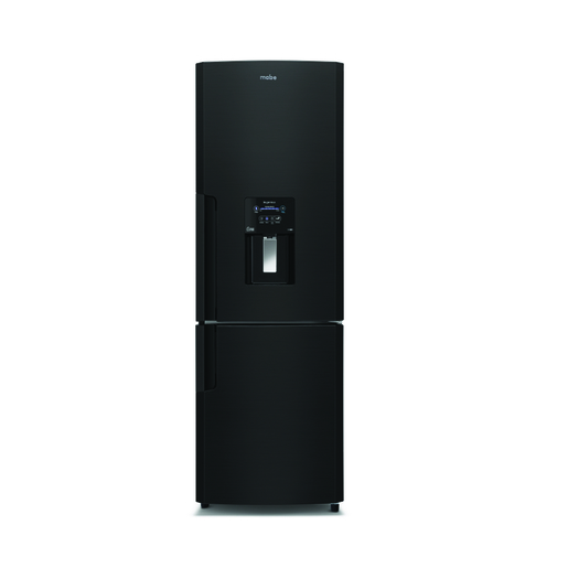 Refrigeradora bottom freezer de 300L black steel mabe - RMB300IZPRP0