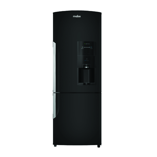 Refrigeradora bottom freezer de 357L netos black steel mabe - RMB400IAPRP0