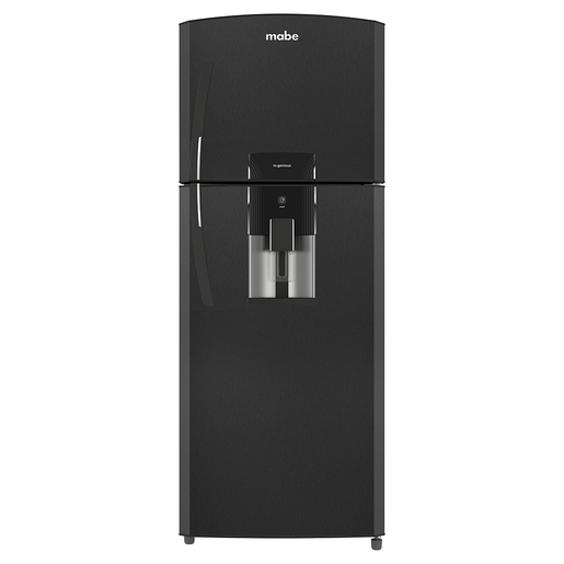 Refrigeradora no frost de 400L black steel mabe - RMP405FJPC