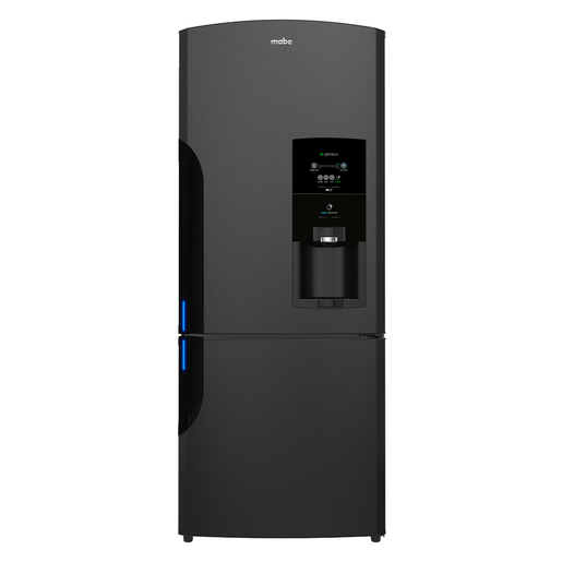Refrigeradora bottom freezer de 486L netos black steel mabe - RMB520IBPRP0
