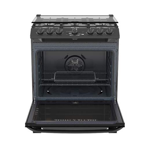 Estufa de Piso 76 cm Black Slate Mabe - EMHA7602JBS0 | Estufas ...