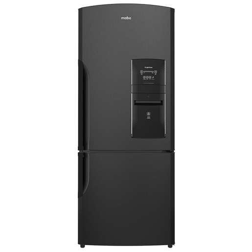 Refrigerador Bottom Freezer 19 pies cúbicos (520 L) Black Stainless Steel Mabe - RMB520IBMRP0