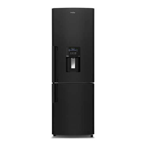 Refrigerador Bottom Freezer 300 L Brutos Black Steel Mabe - RMB300IZPRP0