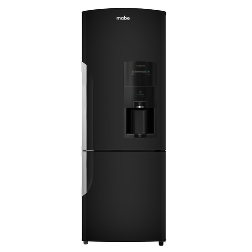 Refrigerador Bottom Freezer 400 L Brutos Black Steel Mabe - RMB400IAPRP0