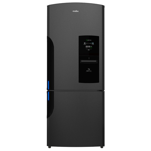 Refrigerador Bottom Freezer 520 L Black Stainless Steel Mabe - RMB520IWMRP1