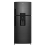 A_Mabe_Refrigerador_470Lts_Black_Steel_RMP470YPC_Frontal