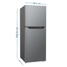 B_Mabe_Refrigerador_220Lts_Inox_RMN220PVPRX0_Derecha_isometrico