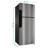 B_Mabe_Refrigerador_415Lts_Inox_RMP415HEU_Derecha_Isometrico
