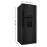B_Mabe_Refrigerador_470Lts_Grafito_RMP470BCG_Derecha_Isometrico