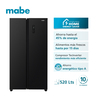 B_Mabe_Refrigerador_520Lts_Black_Steel_MSD565QKLSP0_Hero_Image