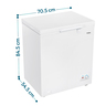 C_Mabe_Congelador_145Lts_Blanco_CHMHM145PHLB0_Isometrico