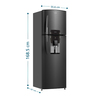 C_Mabe_Refigeracion_267Lts_Black_Steel_RMA267FXCC_Isometrico