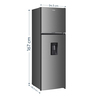 C_Mabe_Refrigeracion_243Lts_Inox_RMN245PAPRX0_Isometrico