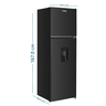 C_Mabe_Refrigeracion_267Lts_Black_Steel_RMN245PAPRP0_Isometrico