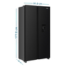 C_Mabe_Refrigeracion_480Lts_Black_Steel_MSL480LMLPS0_Isometrico