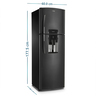 C-Refrigerador-No-Frost-313L-Brutos-Black-Steel-Mabe-RMA313FXCC-Isometrico