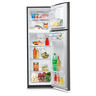D-Refrigerador-No-Frost-247L-Brutos-Grafito-Mabe-RMA247PJCG-Abierto-Con-Props