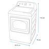 E_GE-Appliances-Secadoras-7.2 Cuft-Blanco-SGN47N8MSSAB0-Isometrico