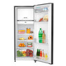 E_Mabe_Refrigerador_235Lts_Black_Steel_RMU235NACC_Frontal_Abierta