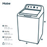 F_LMA71214VBAB0_1_Mabe_Lavadora_Con_Agitador_21kg_Blanca_Isometrico