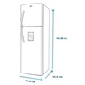 F_Mabe_Refrigeradores_250L_IridiumSilver_RMA250FYMRQ1_Isometrico