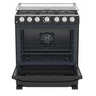 H_WEMA7657CSISN0_Mabe_Coccion_76cm_Negro_Horno_Abierto