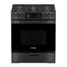 Estufa de Piso 76 cm (30 pulgadas) Black Stainless Steel IO Mabe - IO930TS0