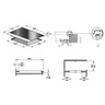 Parrilla de Empotre Eléctrica 220 V 24 pulgadas (60 cm) Vidrio Negro IO Mabe - IO614PVI0
