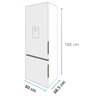 K_Mabe_Refrigerador_432L_Silver_RMB432PXBQS0_Isometrico