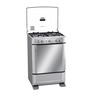 Cocina de Piso a Gas 60 cm Inox Mabe - EM6060FX2