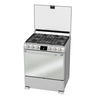 Estufa de Piso 76 cm Acero Inoxidable Mabe - EM7690CFIX2
