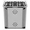 Cocina de Piso a Gas 76 cm Inox Mabe - EM7635FX0