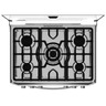Cocina de Piso a Gas 76 cm Inox Mabe - EM7635FX0