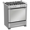 Cocina de Piso a Gas 76 cm Inox Mabe - EM7635FX0