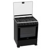 Estufa de Piso 76 cm (30 pulgadas) Negra Mabe - EM7656CFIN0