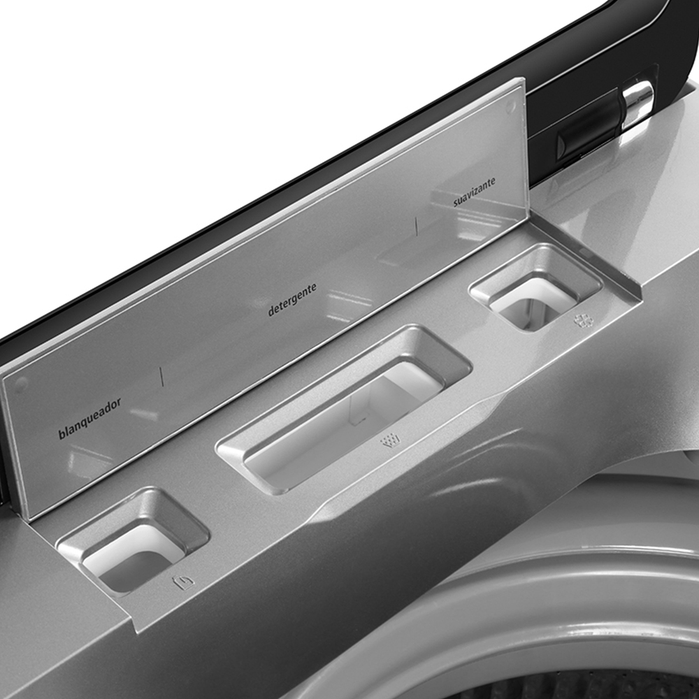 Lavadora automática de 9 kg silver mabe- LMAP9020WGBB0