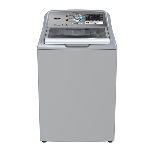 Lavadora Automática de 22 kg Silver Mabe - LMC72201WGAB0