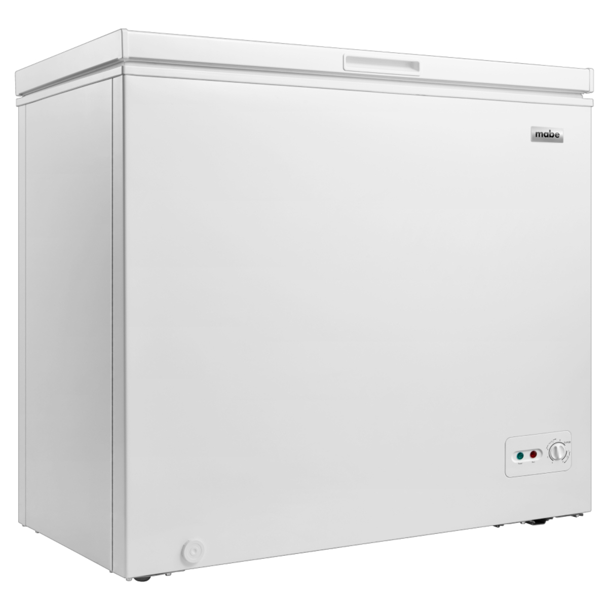 Congelador de pecho de 5.0 pies cúbicos, pequeño congelador de puerta  superior blanca con cesta extraíble, bajo ruido, 7 temperaturas ajustables  y
