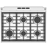 Cocina a Gas 30 pulgadas (76 cm) Plata Mercury Mabe - EM7659BFIS1