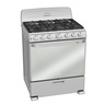 Cocina a Gas 30 pulgadas (76 cm) Plata Mercury Mabe - EM7659BFIS1
